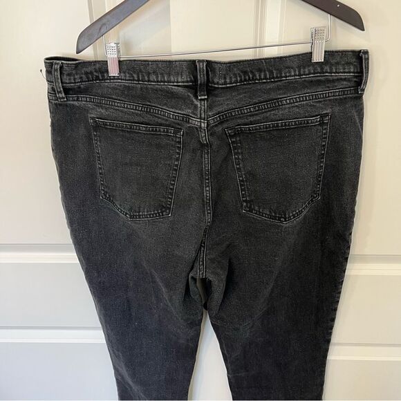Abercrombie and Fitch The Skinny High Rise 35/20R Black Split Raw Hem **Plus - Picture 8 of 15
